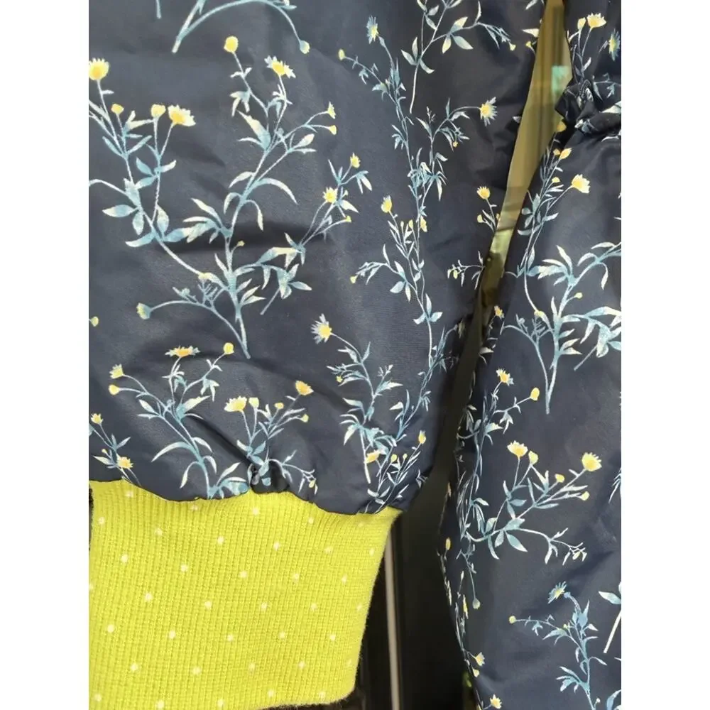 Matilda Jane Enchanted Garden Wildflower Bouquet Blue Floral Jacket Size 10